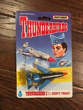 New Matchbox Thunderbirds: Blue Thunderbird 1 Pilot Scott Tracy 1992 Vintage picture