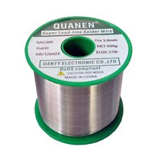 SAC305 Lead Free Silver Rosin Solder Wire Sn96Ag3Cu0.5 Dia1.0mm High Active picture