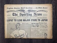 Vintage Newspaper The Sporting News Baseball Paper June 1953  picture