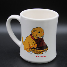 L.L. Bean Mug, Golden Retriever Puppy, Duck Boot, Large 20 oz, Display picture