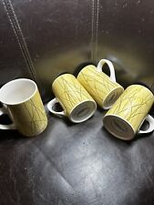 Starbucks, set of 4 designer pattern coffee mugs, 2004, Mint picture