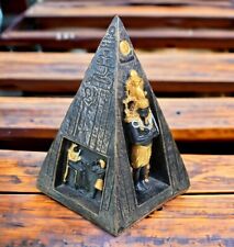 Ancient Egyptian Pyramid Statue Antiquities Pharaonic Rare Unique Egyptian BC picture