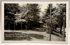 RPPC Dairymen's Country Club, Wolf Lake, Boulder Junction, Wisconsin WI Postcard picture