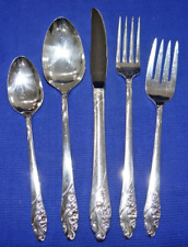 Oneida Community EVENING STAR Silverplate Flatware 12 Place Settings 77 Pc Set picture
