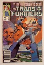 Transformers #1 (1st appearance of The Transformers) 