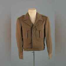 vintage • wwii army coat wool blazer green military jacket picture