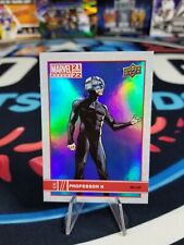 2021-22 MARVEL ANNUAL PROFESSOR X #66 BLUE PARALLEL picture