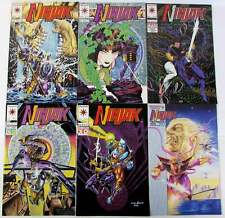 Ninjak Lot of 6 #2,3,4,5,6,1 Valiant (1994) 1st Series Comic Books picture