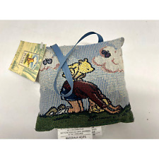 Vintage Goodwin Weavers Hanging Winnie the Pooh Mini Pillow NWT Disney  picture