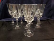 Chantelle by CRISTAL D'ARQUES-DURAND ( Set of 8 vintage Water Goblets )  picture