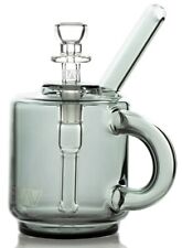 Grav® Coffee Cup Coffee Mug BUBBLER Cup GREY Borosilicate Glass  *USA* picture