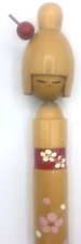 Vintage Kokeshi Japanese Doll Signed 9.75