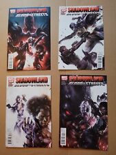 Shadowland: Blood on the Streets 1 2 3 4 Complete 2010-11 Series Marvel Lot of 4 picture
