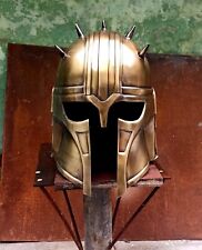 Antique Finish Mandalorian Helmet Armor by Star Wars Mandalorian Series picture