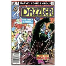 Dazzler #6 Newsstand in Near Mint minus condition. Marvel comics [f; picture