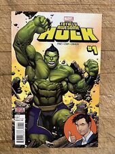 Totally Awesome Hulk 1 1st app Amadeus Cho as Hulk, Direct Edition picture