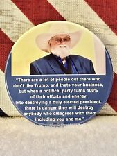 Charlie Daniels Quote (Trump) 2024 Political Metal Pin-Back Button - 3