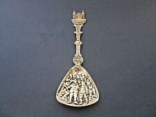 VINTAGE SILVER PLATE SPOON MADE IN HOLLAND  HEARST CASTLE MONUMENT SAN SIMEON CA picture