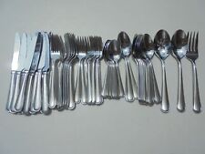 51 Pcs Mikasa Virtuoso Frost Stainless Flatware Knives Forks Spoons Excellent picture