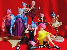 Re: ZERO Figure lot of 8 Rem Ram Kimono Angel Size: Height approx. 15-25cm   picture