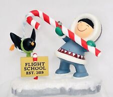 Hallmark Keepsake Ornament 2019 Frosty Friends Eskimo 40th Series Flight School picture