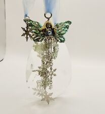 KIRKS FOLLY Angel Ice Goddess Fairy Crystal Charm Ornament 2012 RETIRED   picture