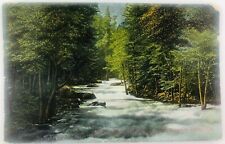 Vtg Yosemite Valley California CA Happy Isles on the Merced River Postcard 1909 picture
