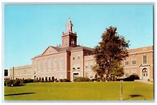 c1950 Richmond Senior High School Ground Entrance Roadside Indiana IN Postcard picture