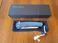 Pro-Tech Knives Malibu Titanium 5241-Blue picture