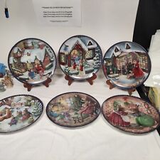 6 Bunny Vintage Susan Wheeler Crestley Plate Collection  picture