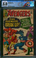 Avengers #10 (1964) 🌟 CGC 5.0 🌟 1st Appearance of IMMORTUS Marvel Comic picture