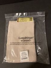 Longaberger Flax Cream Solid Square Picnic Tote Basket Liner #23444239 - NEW picture
