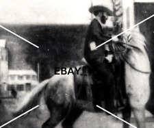 4 July 1898 RPPC Postcard Soapy Smith Horseback Skagway AK Kodak Dedman's BW picture