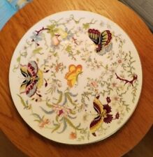 Royal Worcester Plate Chinoiserie Exotic Butterflies Flowers LTD Ed Vintage picture