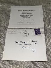 Antique 1946 Internal Medicine Doctor Grand Opening Announcement Utica New York picture