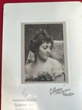1899 Photo Cabinet Card Italian Gold Medal Florence Int Exhibition Royal logo C7 picture