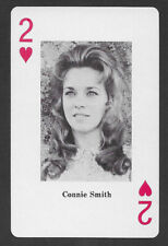 Connie Smith 1970 Heather playing card single swap Two of Hearts - 1 card picture