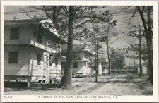 1940s FORT BELVOIR, Virginia Postcard 