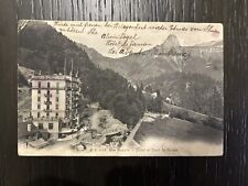 Switzerland 1906 Hotel de Jaman / Les Avants Postcard  picture