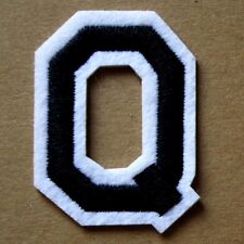 Letter Q Patch Alphabet  Iron Sew On Applique Badge Motif picture