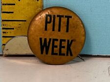 Vintage Pitt Week Pinback Button-Bastin Bros, NY picture