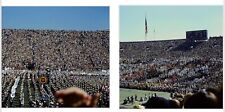 c1970s UOM vs Wake Forest~University of Michigan~Marching Band~35mm~2 SLIDES picture