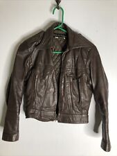 Vintage 1970s Harley Davidson Leather Jacket Amf 36 picture