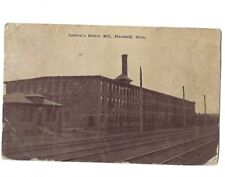 c1911 Lawton’s Cotton Mill Plainfield Connecticut CT Berger Bros Postcard POSTED picture