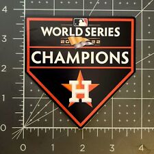 Houston Astros World Series Champions 2022 Vinyl Sticker Base picture