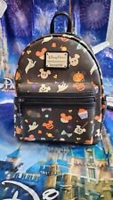 2020 Disney Parks Loungefly Mickey Icons Halloween Treats & Snacks Mini Backpack picture