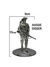 WW1  Australian Digger Aussie Statue Figurine 13cm High Anzac Ornament picture