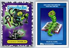 2022 Topps Garbage Pail Kids GPK Book Worms Moby Dick Gray Charmed CHARLEE /199 picture