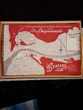 Vintage MidCentury Restaurant Paper Placemat - Seafarers On Astoria's Waterfront picture
