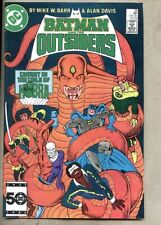 Batman And The Outsiders #26-1985 nm- 9.2 Kobra Alan Davis Black Lightning Make  picture